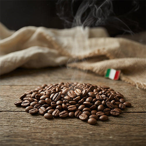 Freshly roasted San Pietro di Puglia beans